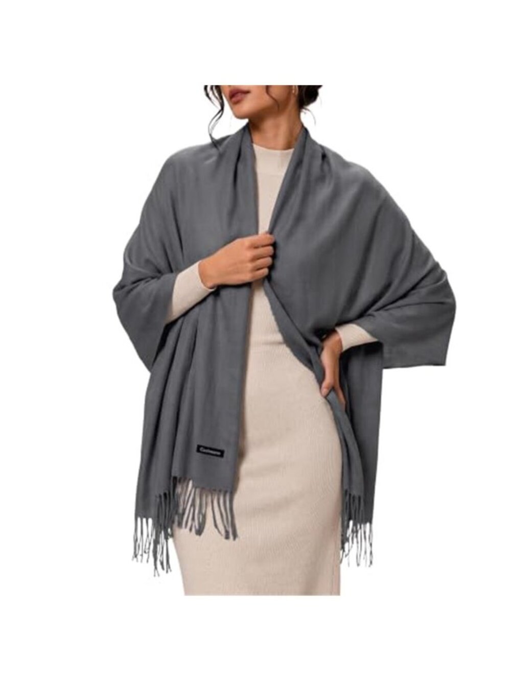 Womens Pashmina Shawl Wraps for Evening Dress Scarf Blanket Wedding Bridal